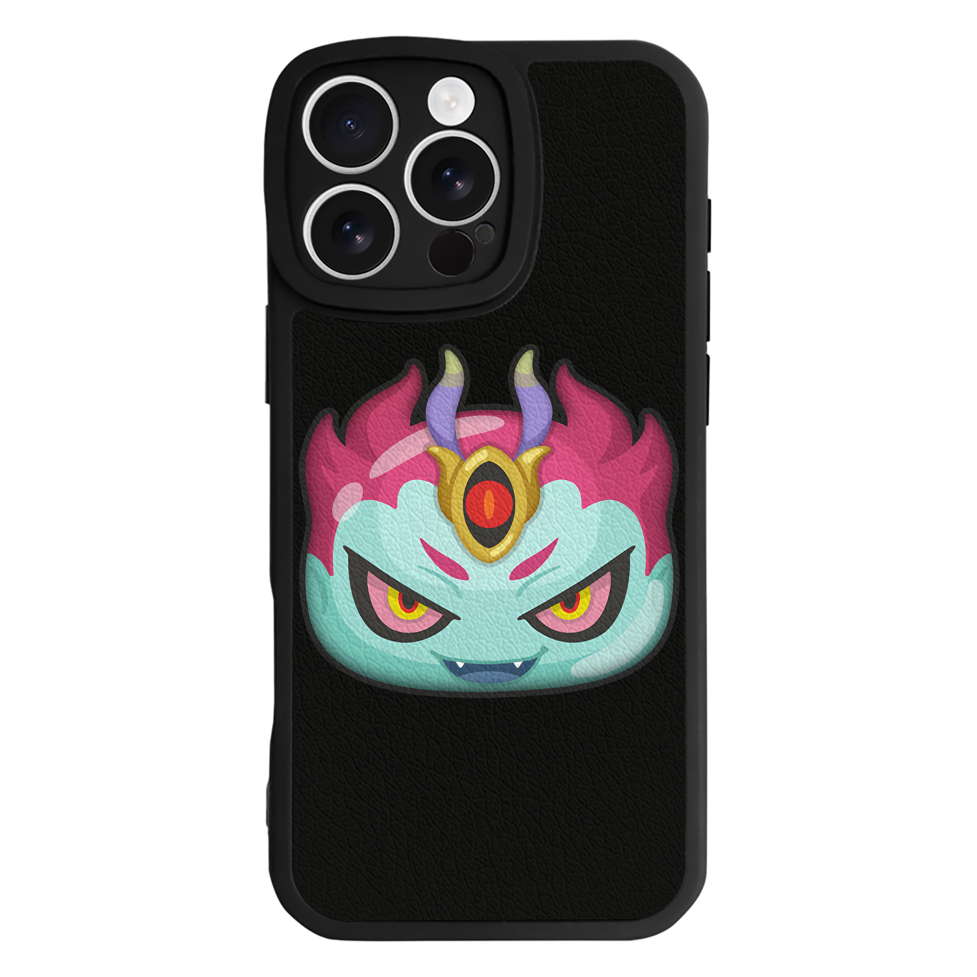 （画像用） 妖怪ウォッチ Yo-kai Watch 【iPhone 16シリーズ対応】シリコンスマホケース（レザー調） 材質：シリコン